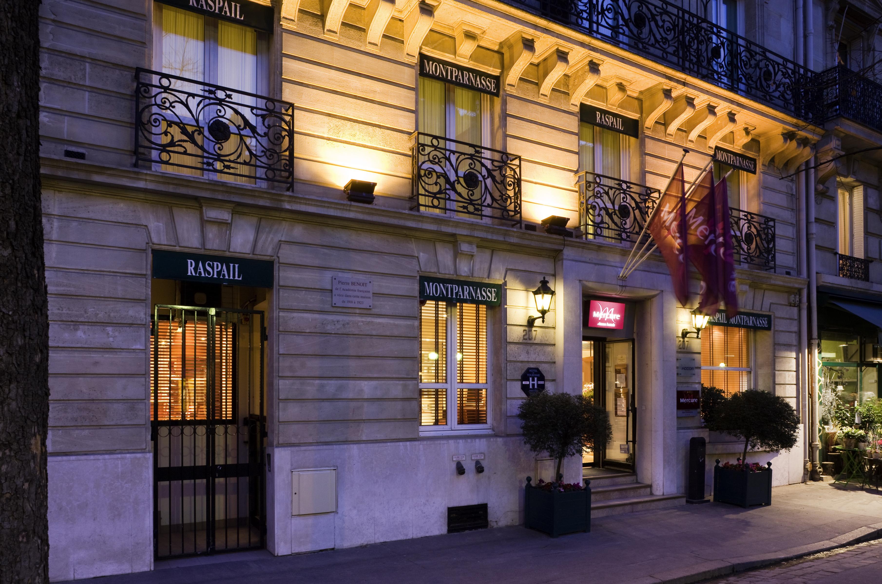 Mercure Paris Montparnasse Raspail Exterior foto